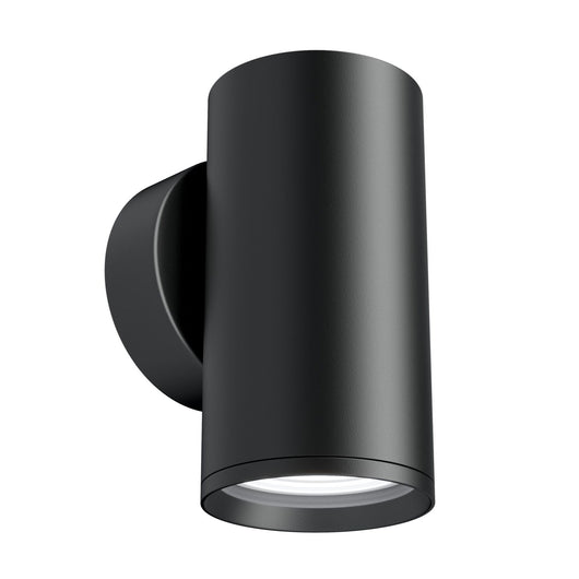 Applique Da Parete Moderno Focus S Alluminio Nero 1 Luce Gu10 10W