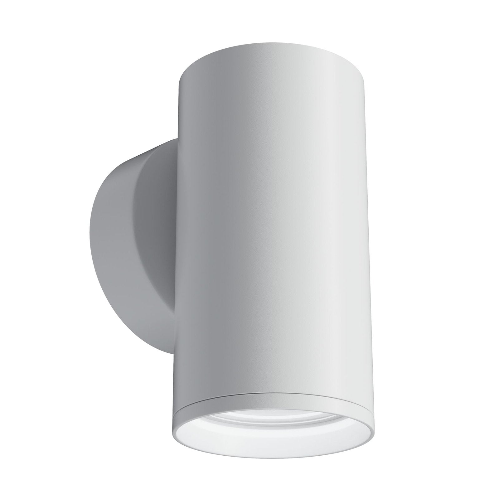 Applique Da Parete Moderno Focus S Alluminio Bianco 1 Luce Gu10 10W