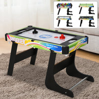 Tavolo Multigioco Pieghevole Calcio Balilla Hockey Ping Pong Biliardo