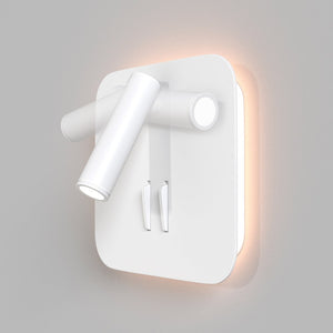 Applique Da Parete Moderno Ios 176 Alluminio Bianco Luce Led Integrato 10W