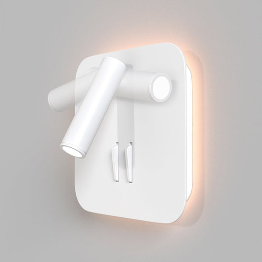 Applique Da Parete Moderno Ios 176 Alluminio Bianco Luce Led Integrato 10W