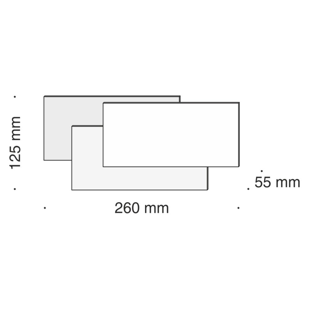 Applique Da Parete Moderno Trame Metallo Bianco Luce Led Integrato 12W