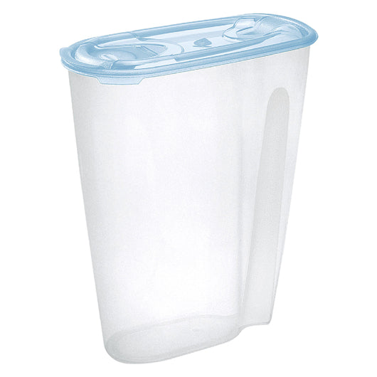 CONTENITORE PORTA CEREALI IN PLASTICA lt 3 cm 21,5 x 10,7 x h 25,7 acqua TONTARELLI