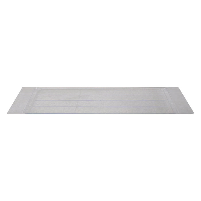 VASCHETTA RACCOGLIGOCCE PER SCOLAPIATTI cm. 24x1,5x74 -