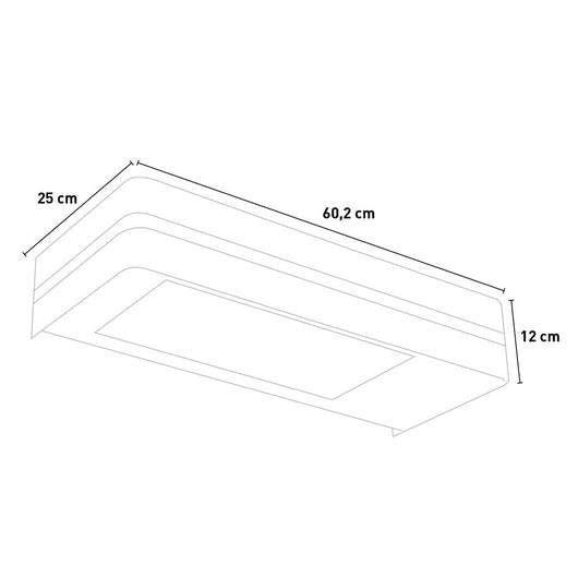 Sined CALDO IRA INOX 2000 Riscaldatore a infrarossi da patio con 2000W regolabile, Argento