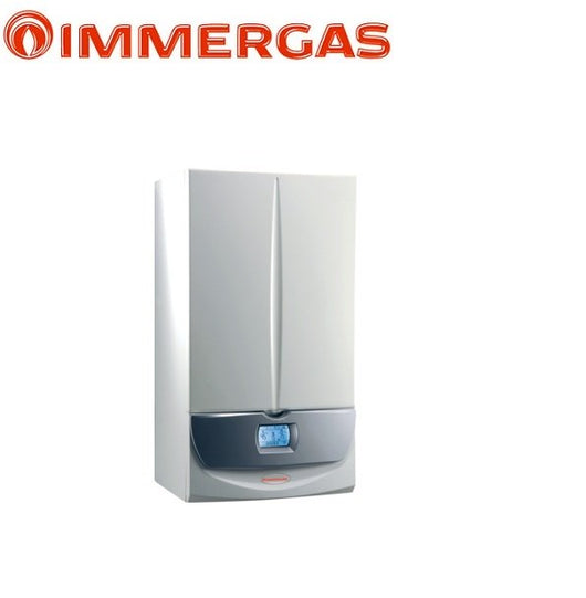 CALDAIA A GAS IMMERGAS VICTRIX SUPERIOR 26 KW A CONDENSAZIONE COMPLETA DI KIT PER SCARICO FUMI METANO - NEW ERP Kit Fumi Sdoppiato,Metano