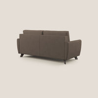 Divano Letto 2 Posti 168x97x96 cm in Tessuto Marrone