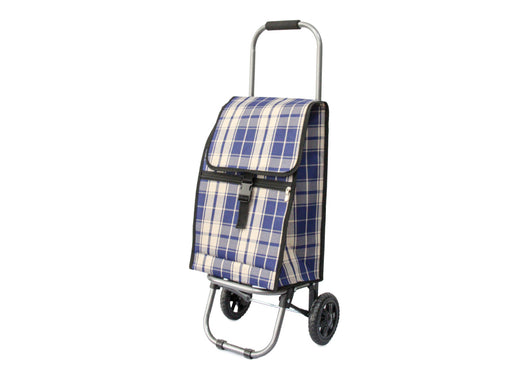 Carrello Spesa Con Ruote Trolley Portaspesa Con Manico Amilcare - Carrello - Blu