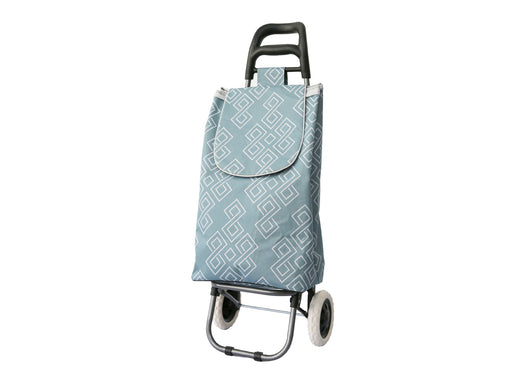 Carrello Spesa Con Ruote Trolley Portaspesa Con Manico Giuditta - Carrello - Azzurro