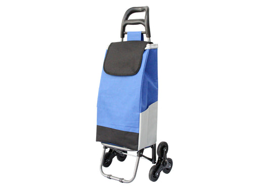 Carrello Spesa Con Ruote Trolley Portaspesa Con Manico Romeo - Carrello - Blu