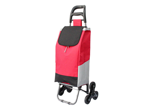 Carrello Spesa Con Ruote Trolley Portaspesa Con Manico Romeo - Carrello - Rosso