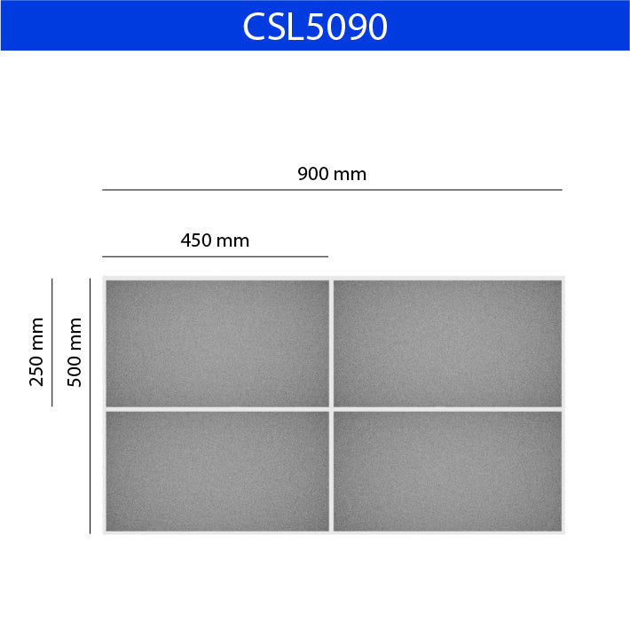 Mobile in Plexiglass trasparente 90 x 30 x 50