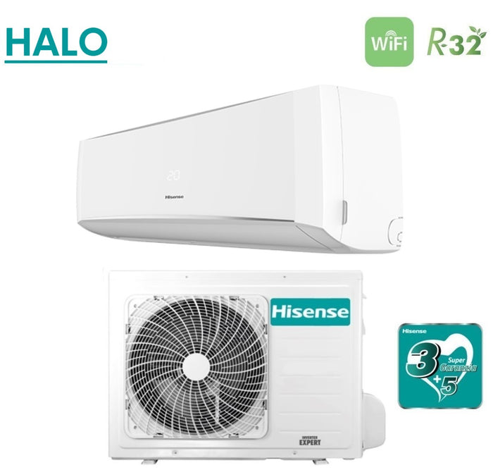 Climatizzatore Condizionatore Hisense Inverter serie HALO 18000 Btu CBXS181AG R-32 Wi-Fi Optional A++/A+