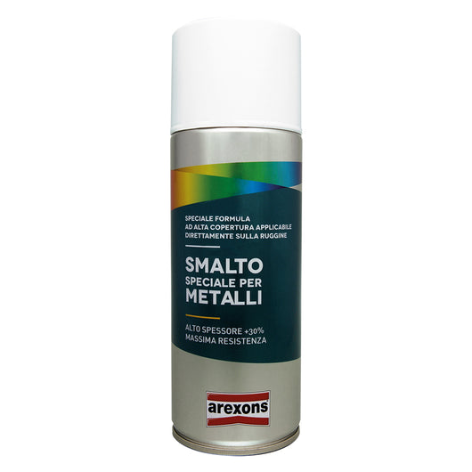 SMALTO SPRAY SPECIALE METALLI ml. 400 - rosso rubino brillante AREXONS