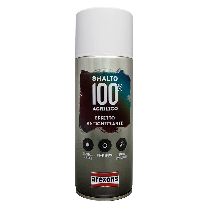 SMALTO SPRAY EFFETTO ANTICHIZZANTE ml. 400 - rosso antico AREXONS