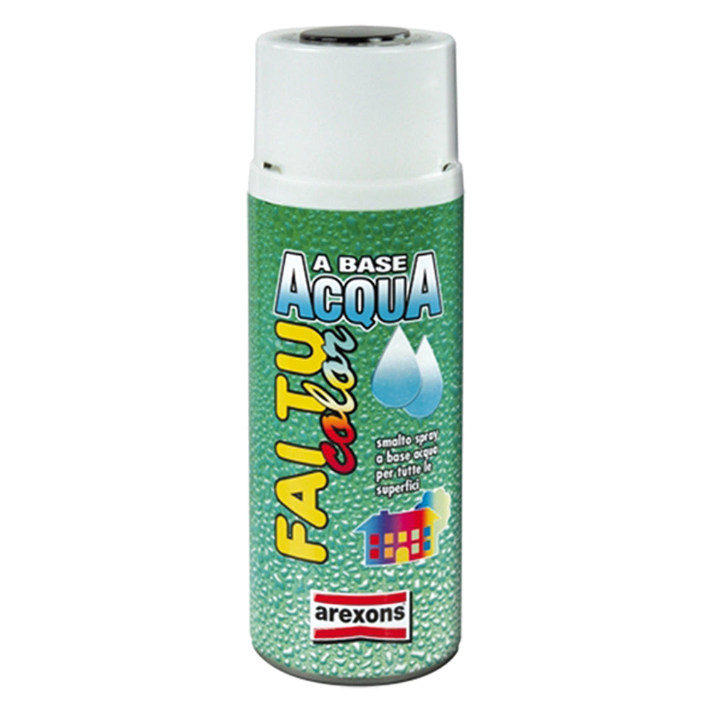 SMALTO SPRAY A BASE ACQUA ml. 400 - rosso fuoco lucido AREXONS