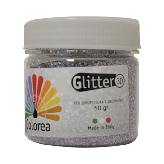 GLITTER PRISMATICI IN POLVERE gr.50 - colore oro COLOREA 12 PZ