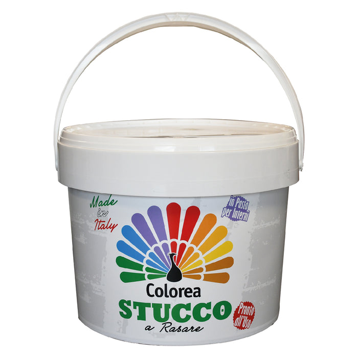 STUCCO IN PASTA A RASARE 'COLOREA' Kg. 5 COLOREA 4 PZ