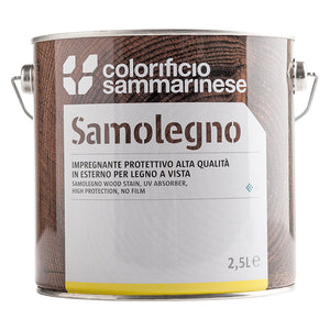 IMPREGNANTE 'SAMOLEGNO' Lt. 0,750  Mogano COLORIFICIO SAMMARINESE 6 PZ