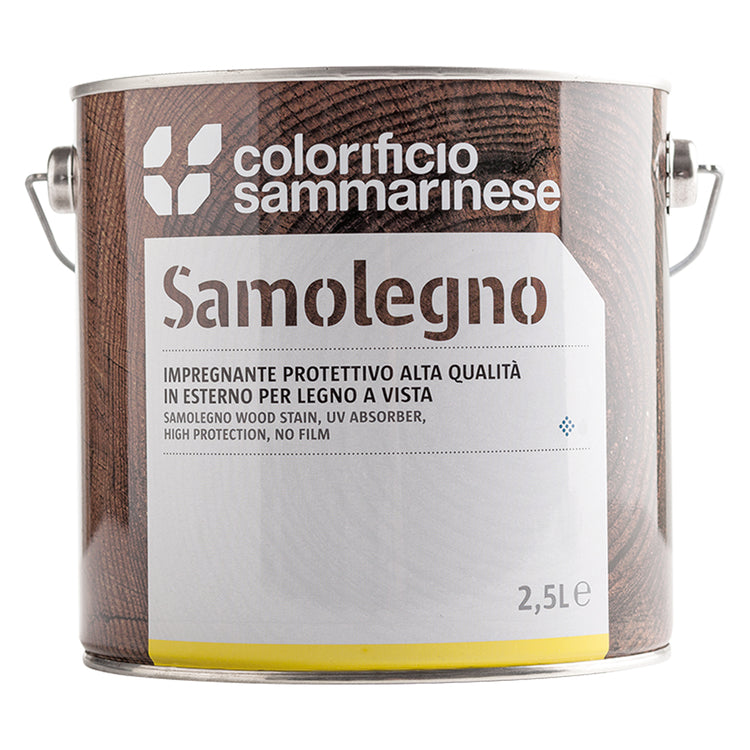 IMPREGNANTE 'SAMOLEGNO' Lt. 0,750 Rovere COLORIFICIO SAMMARINESE 6 PZ