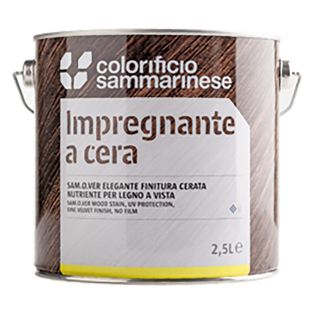 IMPREGNANTE A CERA 'SAMOLEGNO' Lt. 0,750 Ciliegio COLORIFICIO SAMMARINESE 6 PZ