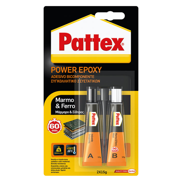 PATTEX POWER MARMO E FERRO gr. 30 PATTEX 6 PZ