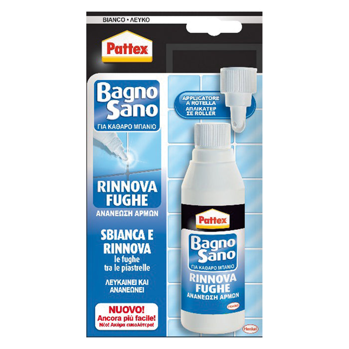 PATTEX RINNOVA FUGHE BIANCO ml. 125 PATTEX 12 PZ