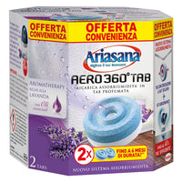 RICARICA ASSORBIUMIDITA' 'ARIASANA AERO 360Â° BIPAC bipack (2 x gr.450) lavanda ARIASANA 12 CF