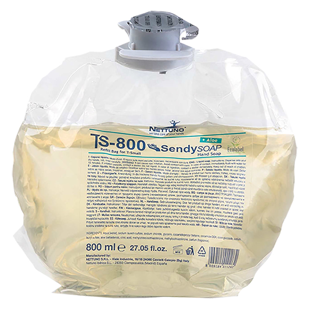 SAPONE LIQUIDO 'SENDY SOAP' T-S800 ml 800 NETTUNO 6 PZ