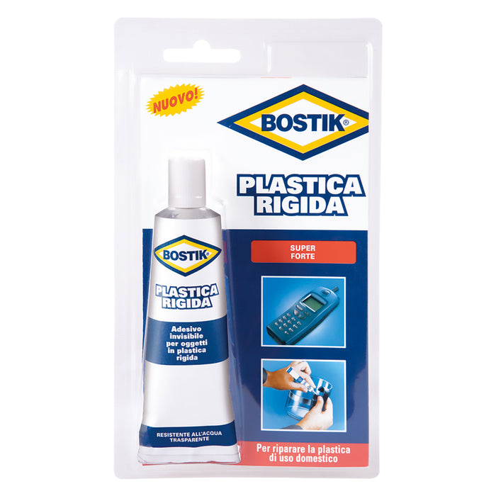 ADESIVO 'PLASTICA RIGIDA' gr. 50 BOSTIK 6 BL