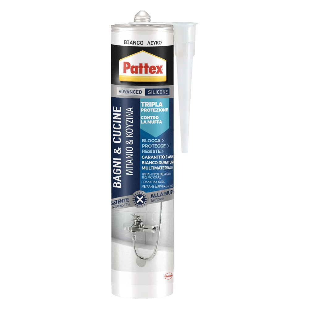 PATTEX BAGNI & CUCINE '3X PROTECTION' PATTEX 12 PZ