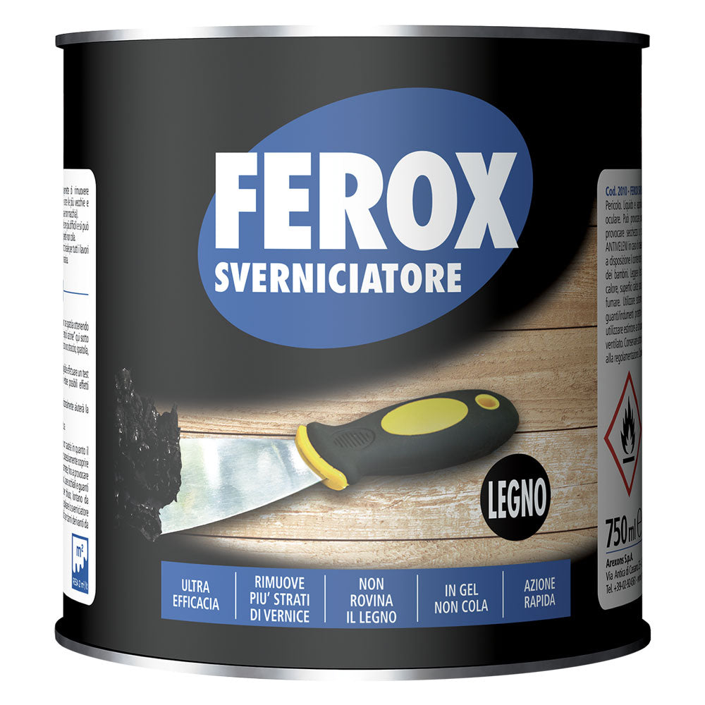 FEROX SVERNICIATORE LEGNO ml 750 AREXONS 12 PZ