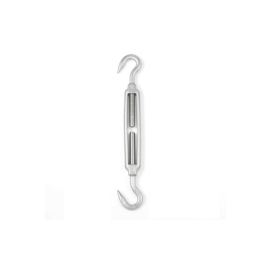 Tenditore a 2 ganci M8 mm. in acciaio Inox A4 - AISI 316