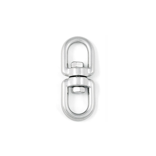 Girella occhio - occhio Ì÷ 8 mm. in acciaio Inox A4 - AISI 316