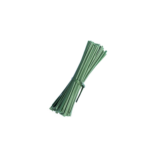 Filo per giardinaggio verde pretagliato 10 cm. 100 pz.