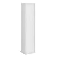 Scaffale a Colonna Tynset con 6 Scomparti per CD DVD 90x20x20 cm Bianco [en.casa]