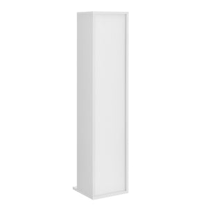 Scaffale a Colonna Tynset con 6 Scomparti per CD DVD 90x20x20 cm Bianco [en.casa]