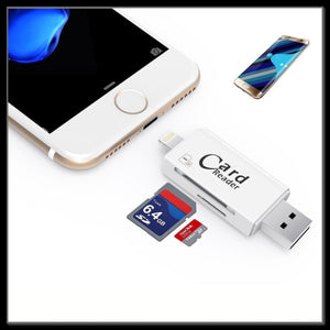 Chiavetta Pendrive 3in1 per Android IOS Iphone PC USB Flash Drive Lettore OTG