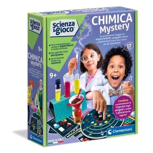 CLEMENTONI SCIENZA E GIOCO CHIMICA MISTERY LABORATORIO DI CHIMICA