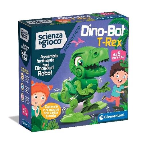 CLEMENTONI SCIENZA E GIOCO ROBOTICS DINO BOT MODELLO DI T REX DA COSTRUIRE