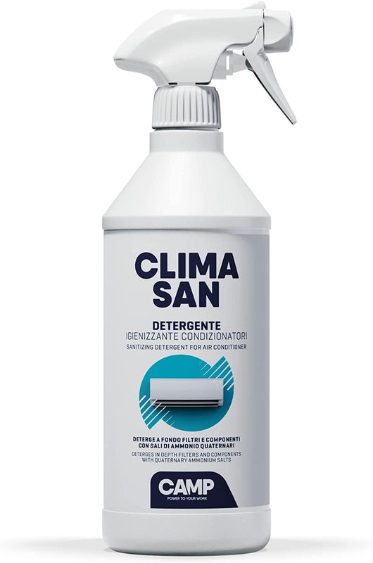 CLIMASAN DETERGENTE PULIZIA FILTRI CONDIZIONATORI CLIMATIZZATORE 750 ML CAMP