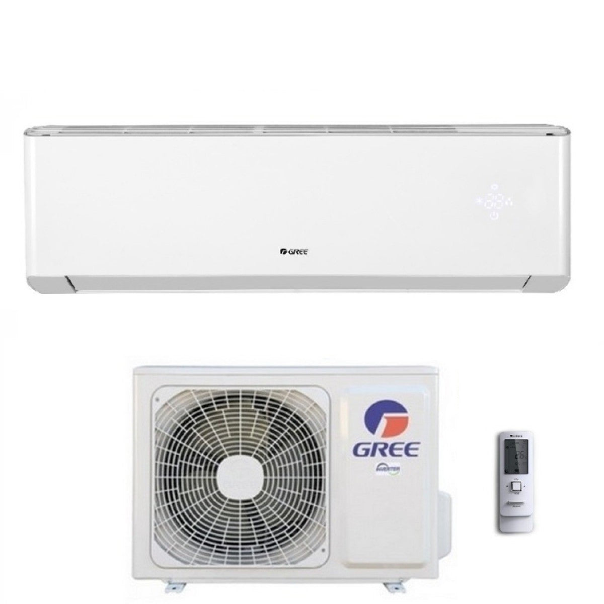 CLIMATIZZATORE CONDIZIONATORE GREE INVERTER serie AMBER 12000 BTU R-32 Wi-Fi classe A+++