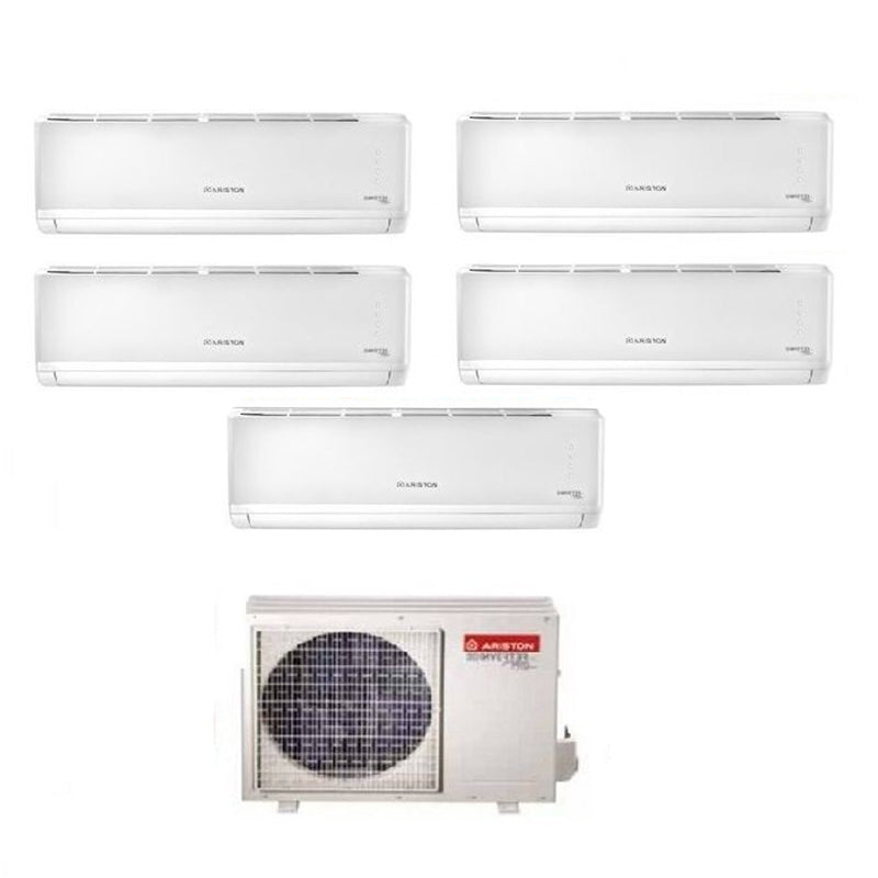 CLIMATIZZATORE CONDIZIONATORE ARISTON PENTA SPLIT INVERTER serie ALYS PLUS 9+9+9+9+12 con PENTA 121 XD8C-O R-32 Wi-Fi OPTIONAL 9000+9000+9000+9000+12000