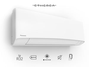 Climatizzatore Condizionatore Panasonic Trial Split Inverter serie ETHEREA WHITE 12+12+12 con CU-3Z68TBE R-32 Wi-Fi Integrato Colore Bianco 12000+12000+12000