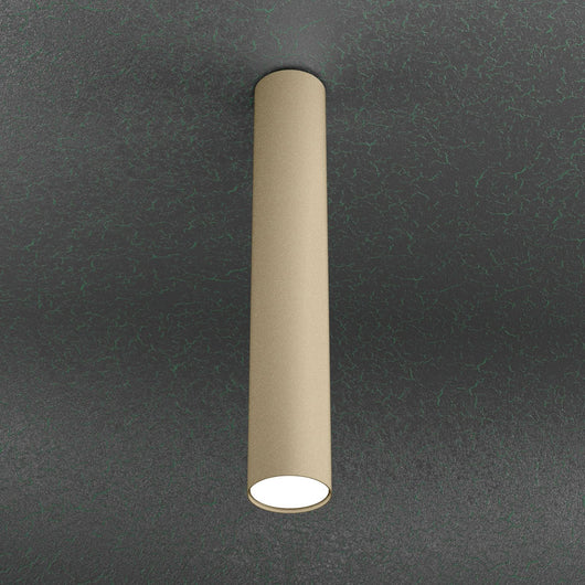 CLOUD PLAFONIERA TUBO H.50 1 LUCE SABBIA 1128-PL50-SA