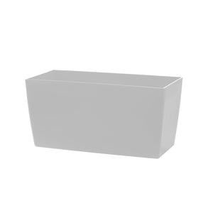 Teraplast Vaso In Plastica Lucido Coimbra - Dimensioni: 30 cm - Colore: Snow (Bianco)
 - COIMBRA30SNOW