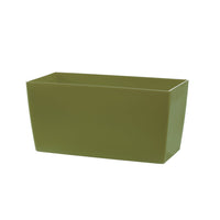 Teraplast Vaso In Plastica Lucido Coimbra - Dimensioni: 30 cm - Colore: Olive (Verde)
 - COIMBRA30OLIV