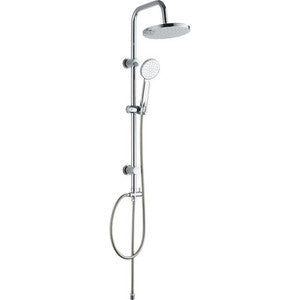 COLONNA DOCCIA C/SOFFIONE+DOCCETTA LX-4001 CROMO