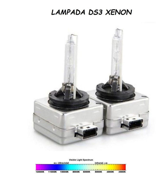 Coppia Lampade Lampdine Fari XENON D3S 6000K Kelvin  Ricambio Auto 35W Lampade D3S