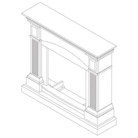 Mpc Cornice Camino Cetona Nero Nero Profondo Cornice Caminetti Cetona Nero Profondo